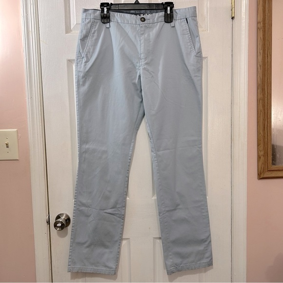 Billabong Men's Pants Regular Straight Leg Fit Carter Light Blue Size 36 - Picture 1 of 6